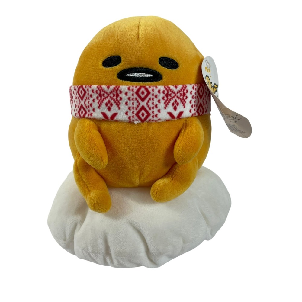 Sanrio Gudetama Lazy Egg Plush 15" Stuffed Toy Lovey